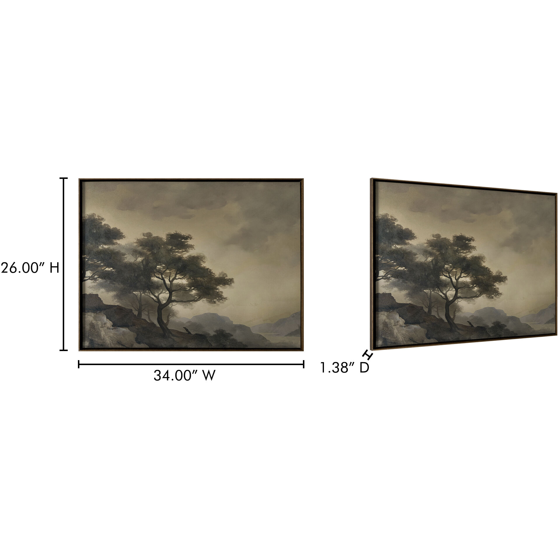 Reverie 34 X 26 inch Painting