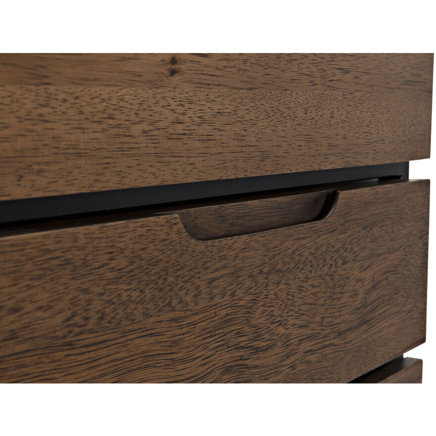 Seoul 26 X 24 inch Dark Walnut Consoles, Tallboy