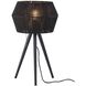 Montana 24.25 inch 100.00 watt Black Wood Table Lamp Portable Light