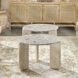 Quarry 28 X 18 inch Terrazzo and White Bleached Wood Coffee Table