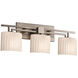 Fusion LED 26.5 inch Brushed Nickel Bath Bar Wall Light in 2100 Lm LED, Oval, Ribbon Fusion, Aero