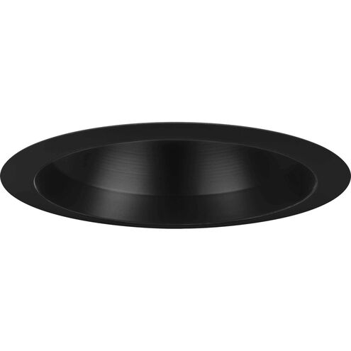 6in Recessed Trim PAR38 Black Open Trim
