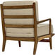 Allister Teak Occasional Chair