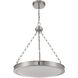 Cameron 1 Light 24 inch Polished Nickel Pendant Ceiling Light