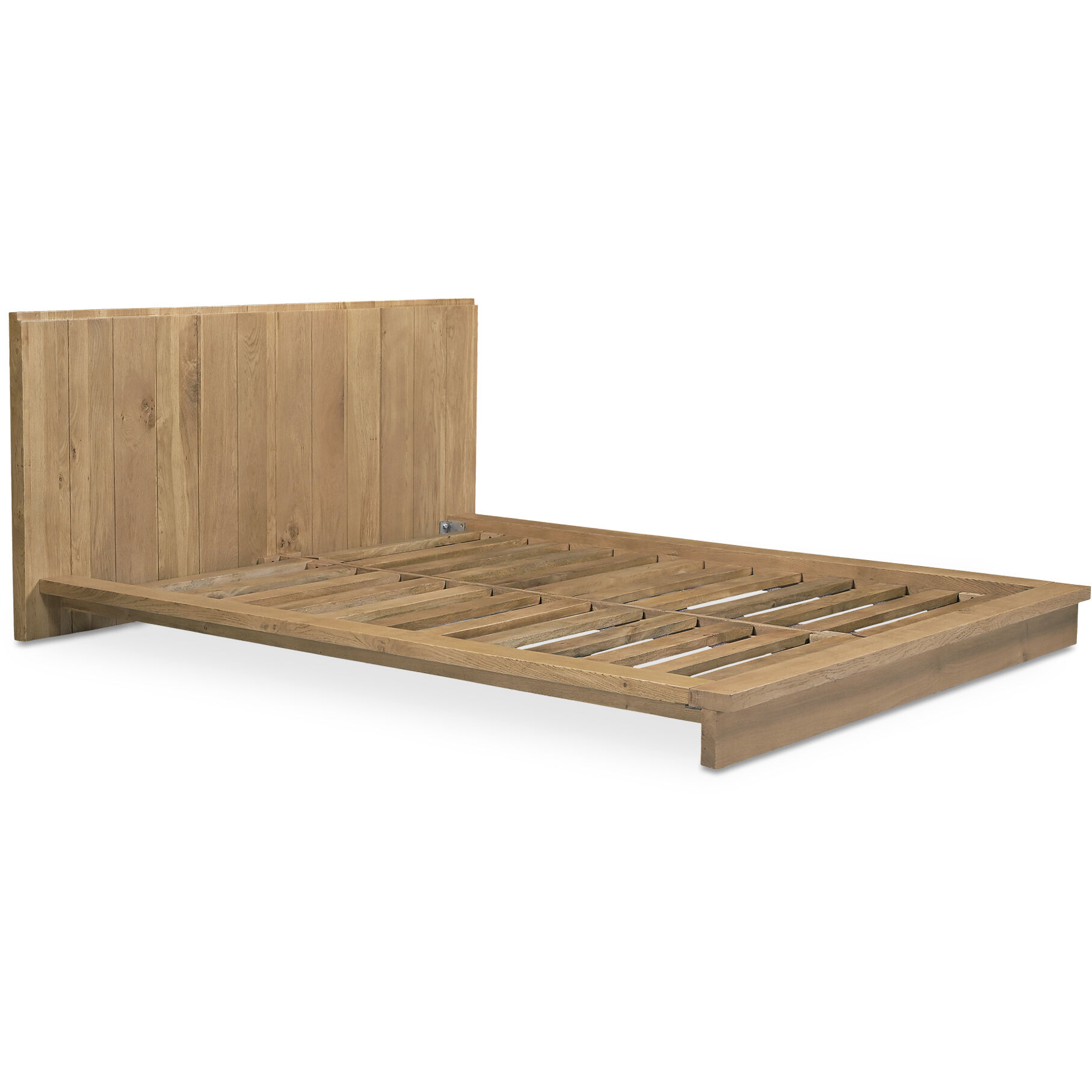 Plank Natural Bed, Queen