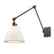 Hillsdale 1 Light 10 inch Old Bronze Wall Sconce Wall Light