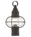 Newburyport 1 Light 15 inch Black Outdoor Post Top Lantern