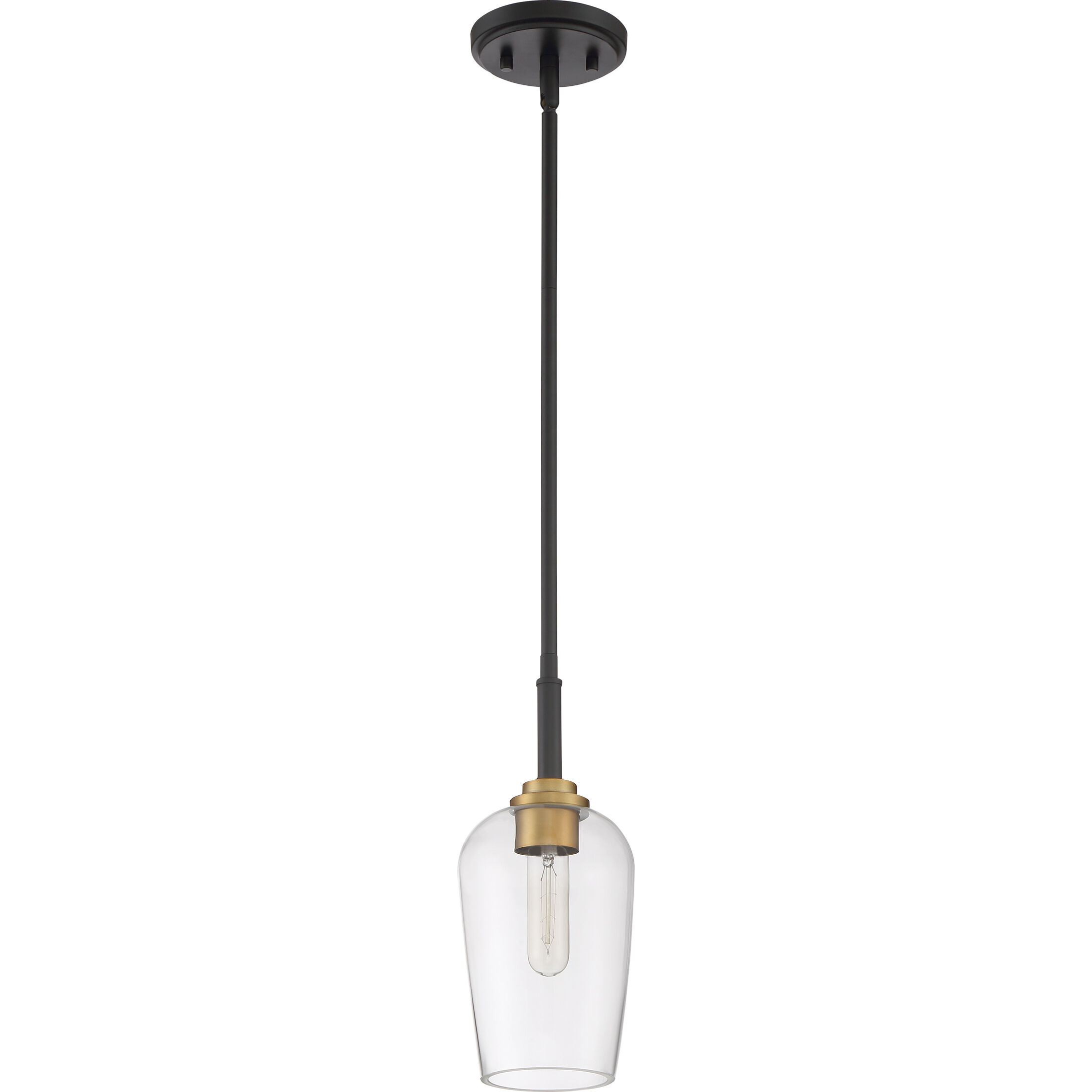 Sagamore 1 Light 5 inch Earth Black Mini Pendant Ceiling Light