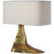 Anne-Marie Barton Terra-Forma 22.75 inch 8.00 watt Museum Brass Left Table Lamp Portable Light