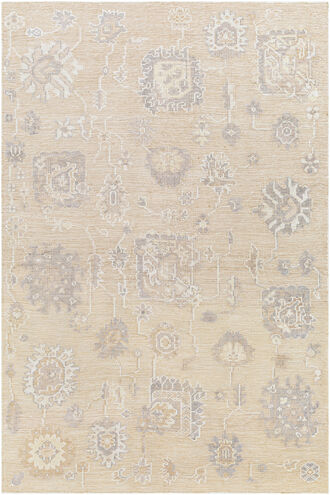 Revere 108 X 72 inch Light Gray Rug in 6 X 9, Rectangle