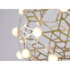 Canada LED 23.62 inch Gold Chandelier Ceiling Light