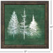 Wooded Winter II Green and Beige and White Framed Art, Propac