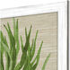 Palm Isle Green and Beige and Multi and Neutral Framed Art