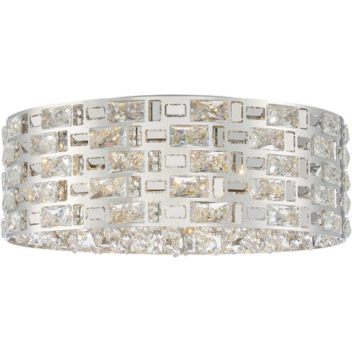 Aludra 7 Light 21.25 inch Chrome Flush Mount Ceiling Light