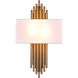 Canada 2 Light 5 inch Gold Wall Sconce Wall Light
