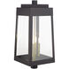 Oslo 4 Light 31 inch Bronze with Antique Brass Candles Outdoor Post Top Lantern