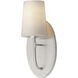 Durham 1 Light 5.75 inch Satin Nickel Wall Sconce Wall Light