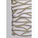 Branch Reality 9 Light 16 inch Textured Ashen Gold Foyer Pendant Ceiling Light