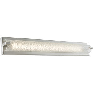 Veil LED 28.3 inch Brushed Nickel Bath Vanity Light Wall Light