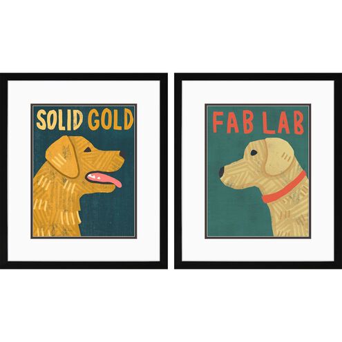 Animals Collection Modern Flat Black Framed Art