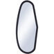 Cameron 47.25 X 19.88 inch Clear and Matte Black Wall Mirror