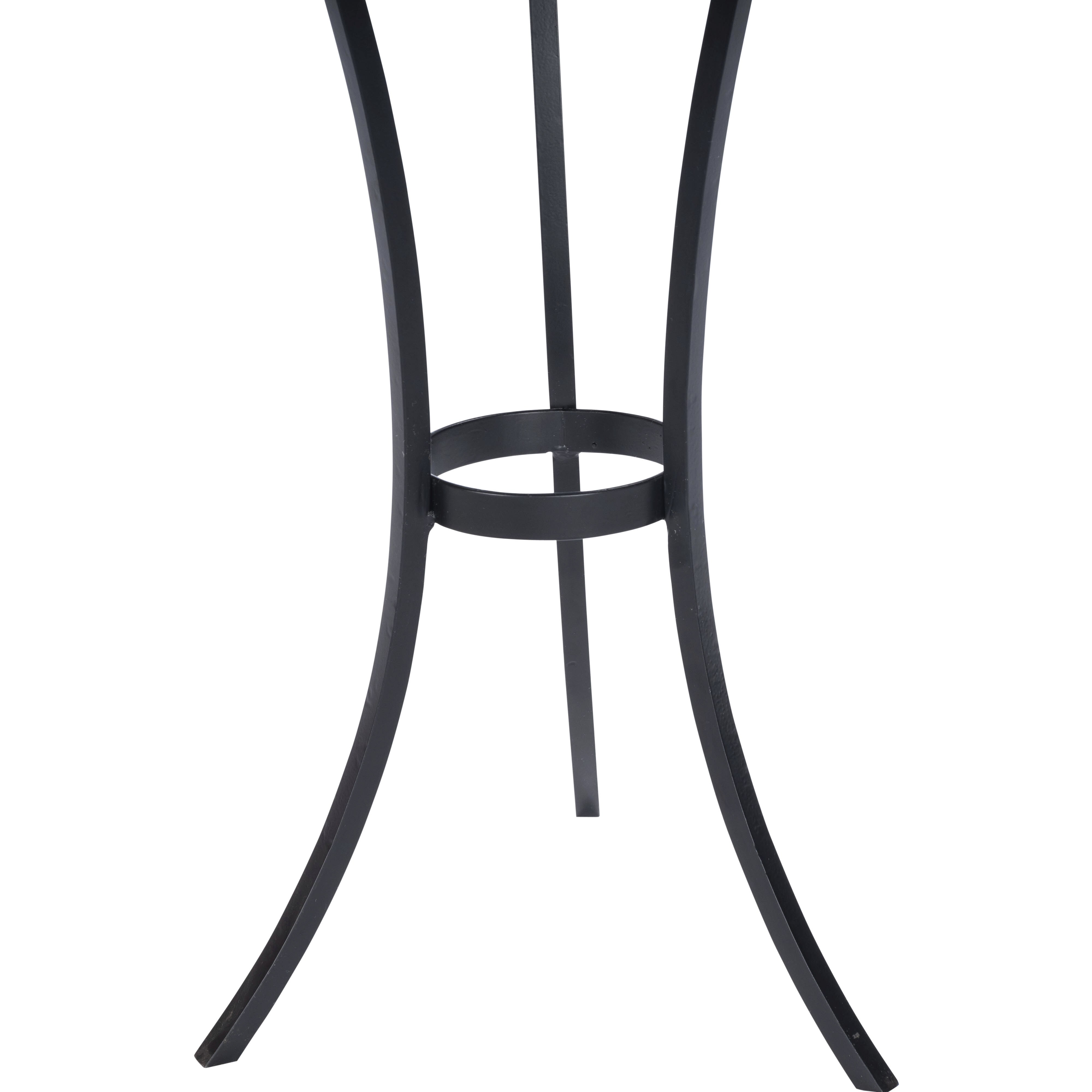 Gaston Round Metal End or Side Table