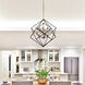 Artistry LED 32 inch Matte Black and Harvest Brass Chandelier Ceiling Light