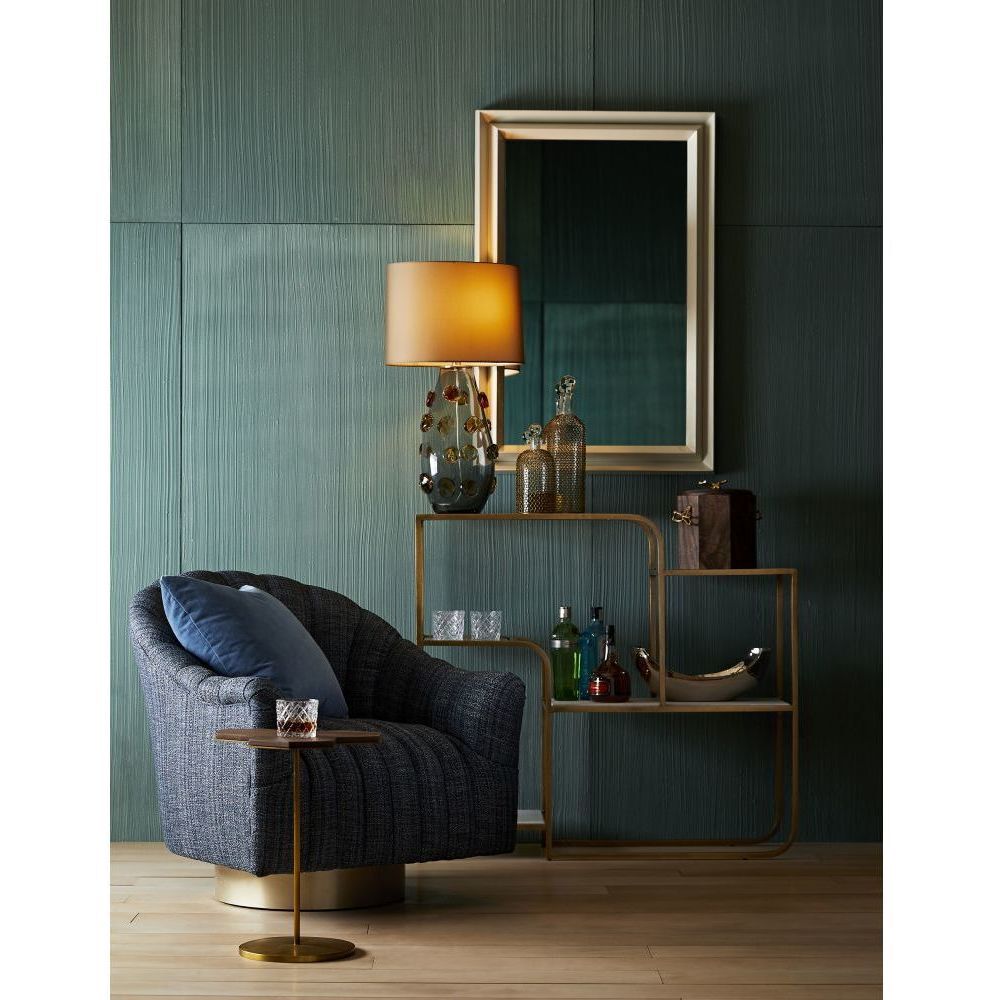 Springsteen Indigo Swivel Chair