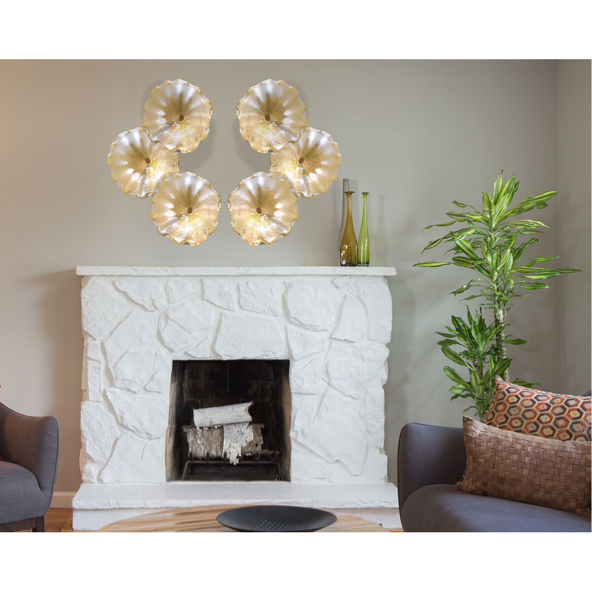 Evelyn Beige Wall Art Decor