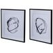 Abstract Black Wall Art