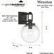 Wenston Outdoor Wall Mount in Sand Coal, Great Outdoors