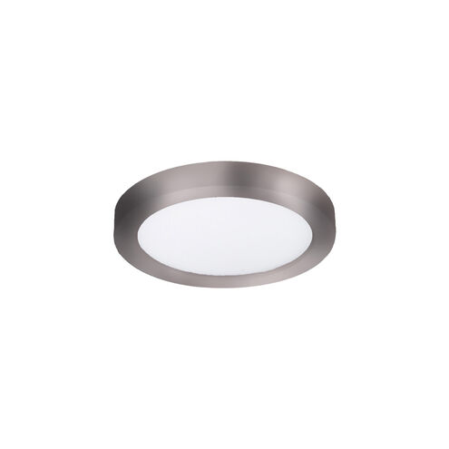 Round LED 5 inch White Flush Mount Ceiling Light in 3000K, 5in 
