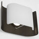 Windsor Smith Penumbra LED 15 inch Bronze and Linen Wide Sconce Wall Light