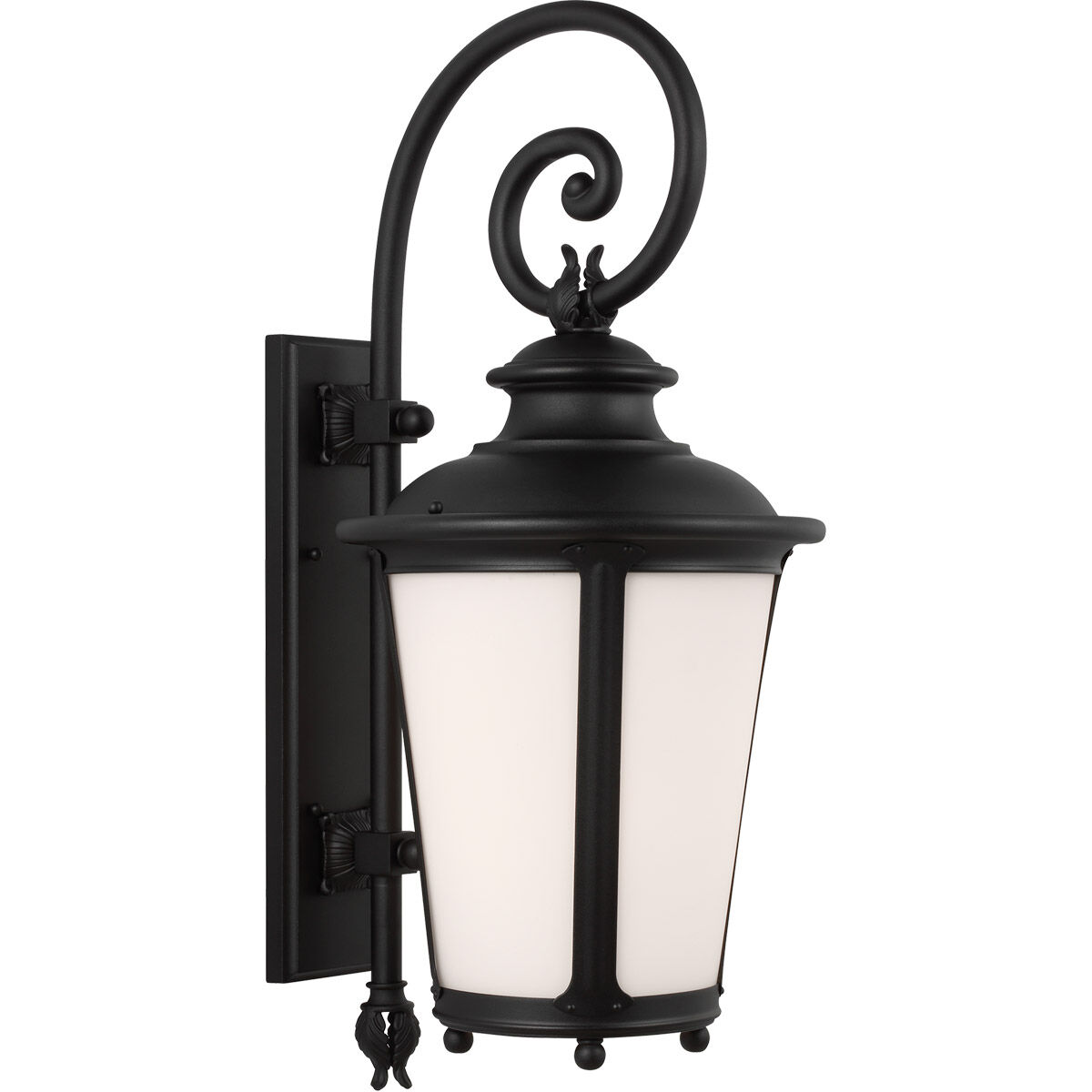 Cape May 1 Light 26.25 inch Black Outdoor Wall Lantern, Large