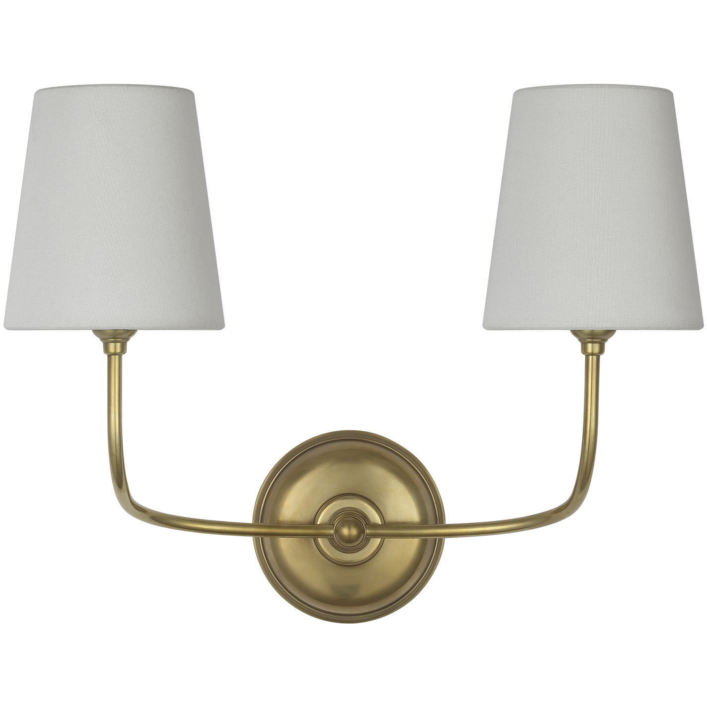 Thomas O'Brien Vendome Cordless Double Sconce Wall Light