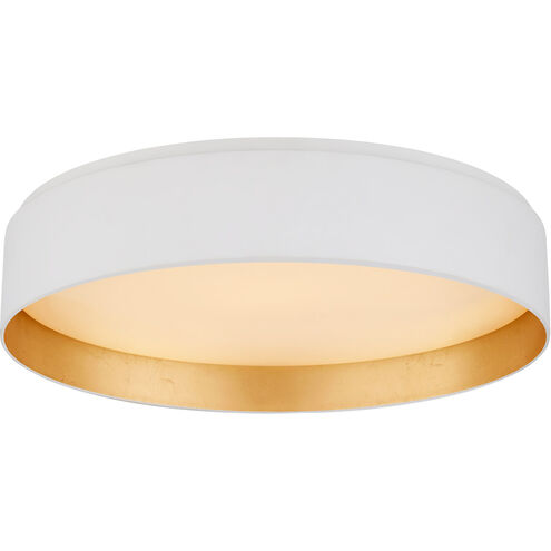 Shaw LED 17 inch Matte White Flush Mount Ceiling Light, Large