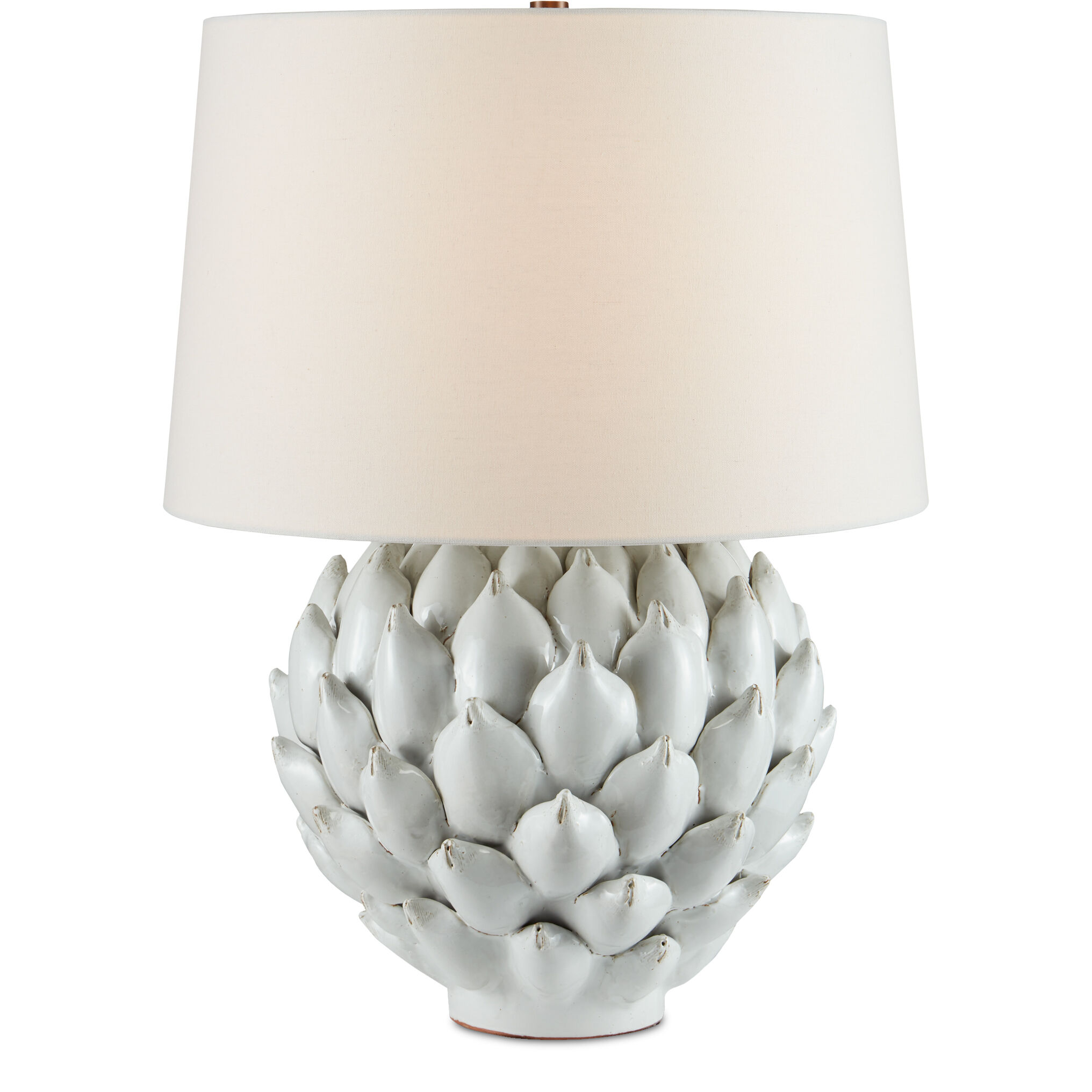 White company glass lamp on sale