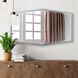 Dekland 46.75 X 27.75 inch Silver Mirror