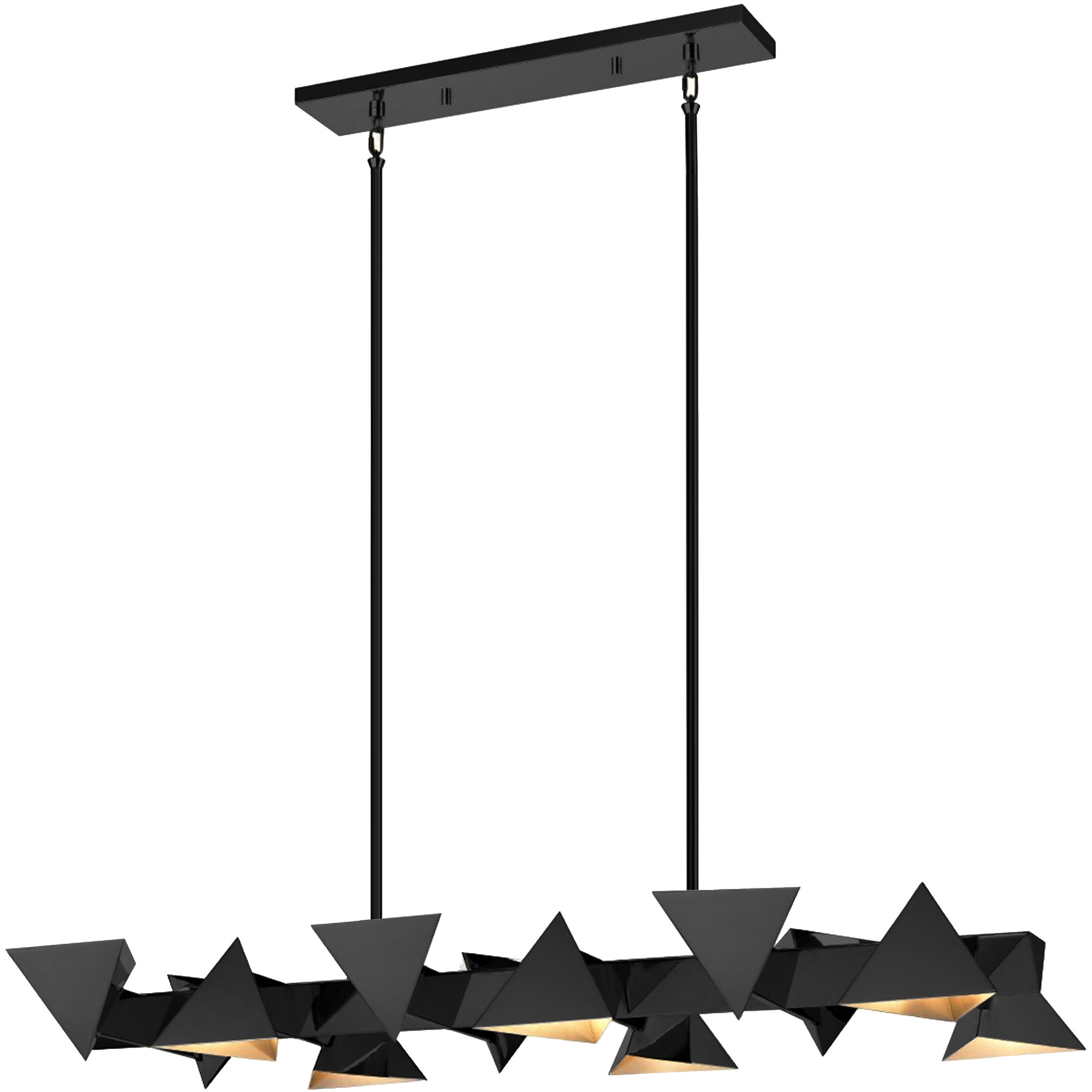 Avante 12 Light 15.5 inch Matte Black Chandelier Ceiling Light