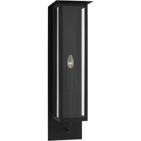 Thom Filicia Dresden 1 Light 28 inch Textured Black Outdoor Wall Lantern