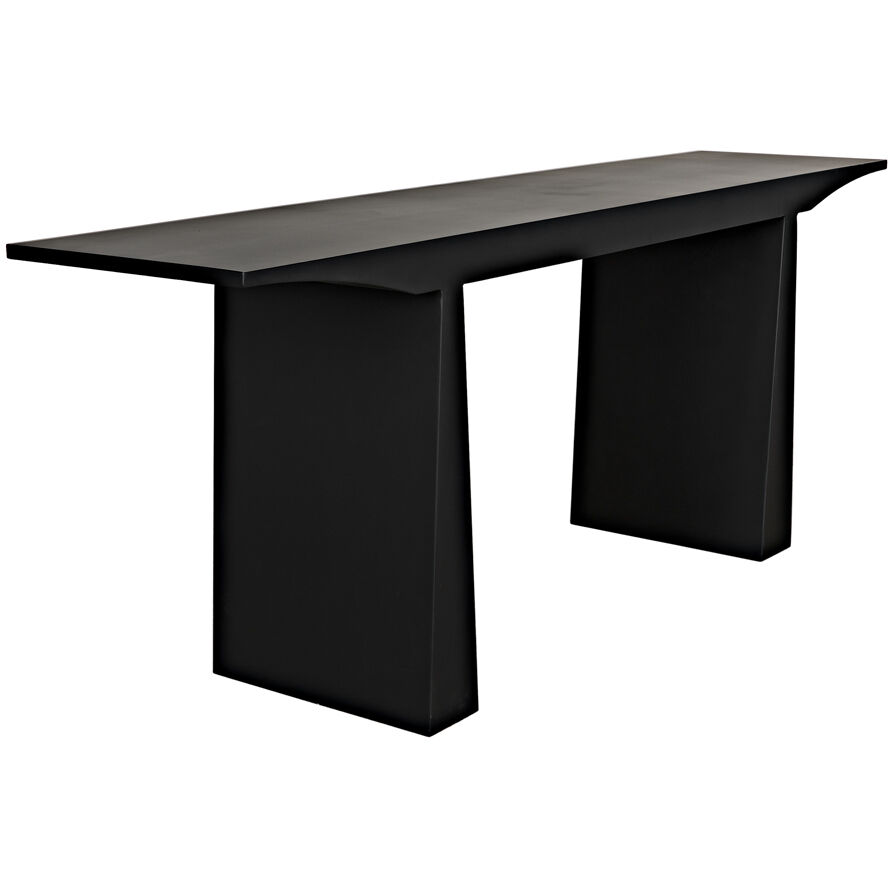 Truss 78 X 18 inch Matte Black Console