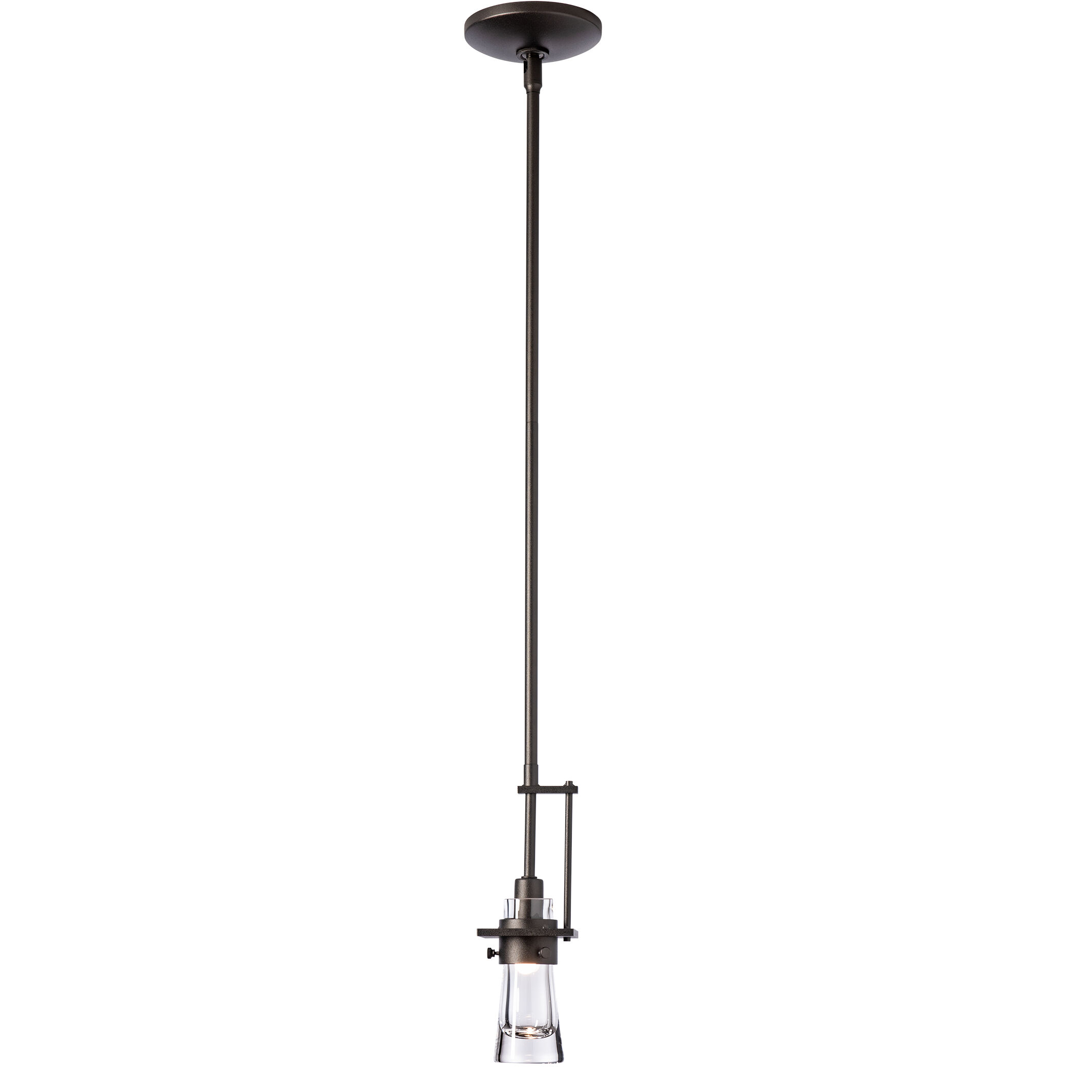 Erlenmeyer 1 Light 3.3 inch Oil Rubbed Bronze Mini Pendant Ceiling Light, Small