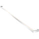 Thin-Line LED 96 inch Bright Satin Aluminum Wall Bar Wall Light in 8ft., 3000K