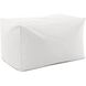 Seascape 18.25 inch Natural Outdoor Pouf Bench