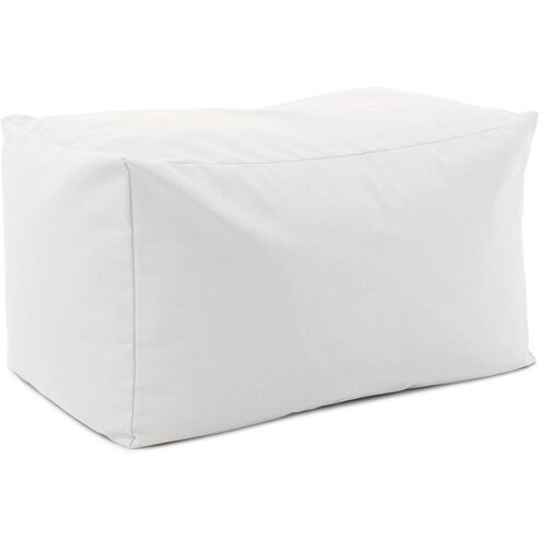 Seascape 18.25 inch Natural Outdoor Pouf Bench
