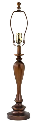 Mix and Match 25 inch 100 watt Antique Bronze Table Lamp Base Portable Light