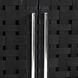 Sunset Harbor 68 X 18 inch Checkmate Black with Black Credenza