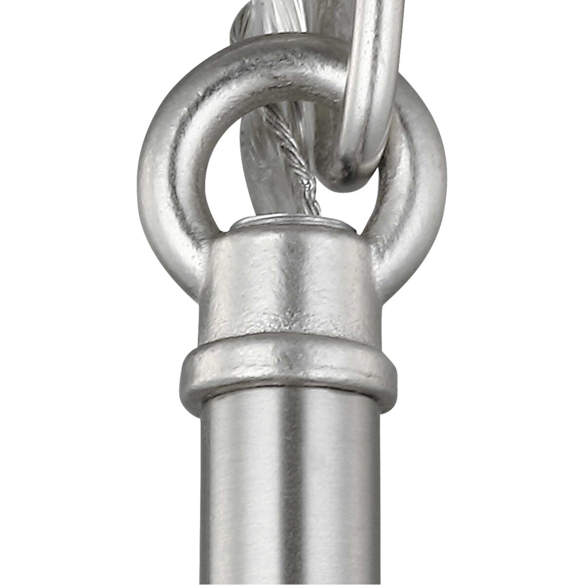 Classic 1 Light 5.13 inch Brushed Nickel Mini-Pendant Ceiling Light