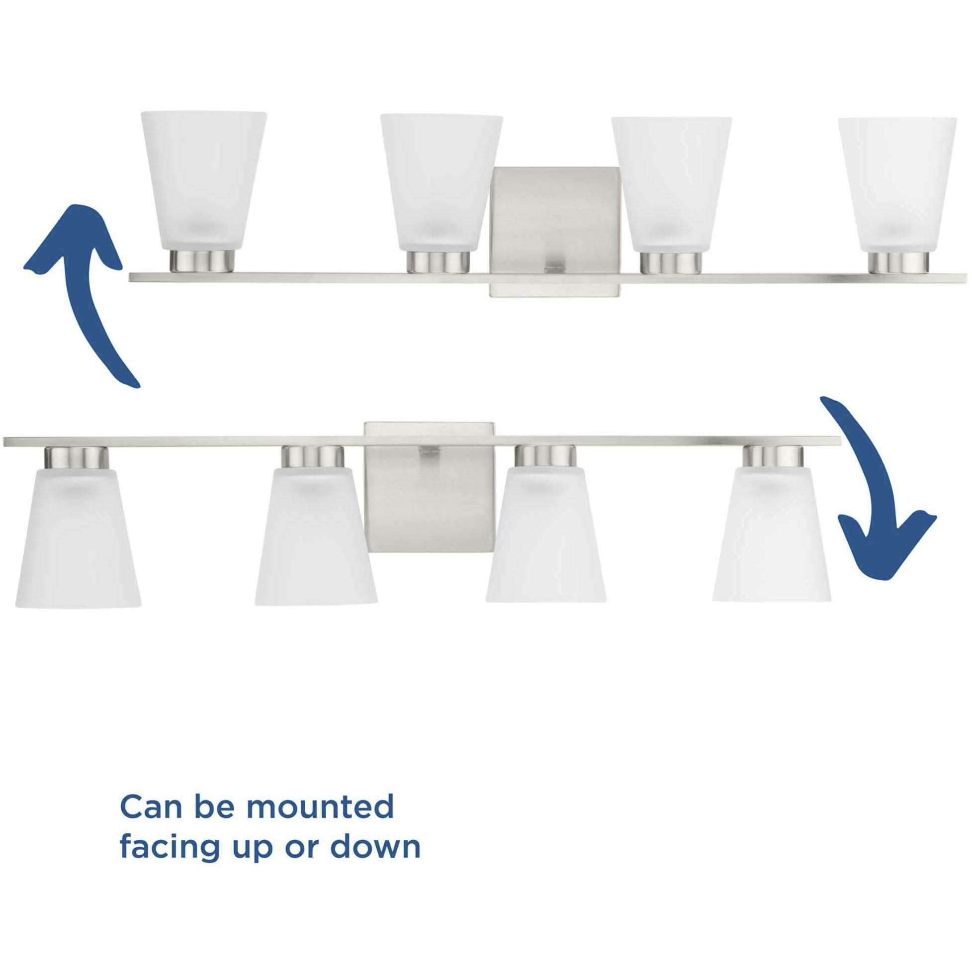 Tanner 4 Light 31.12 inch Brushed Nickel Vanity Light Wall Light