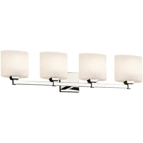 Fusion 33.5 inch Polished Chrome Bath Bar Wall Light